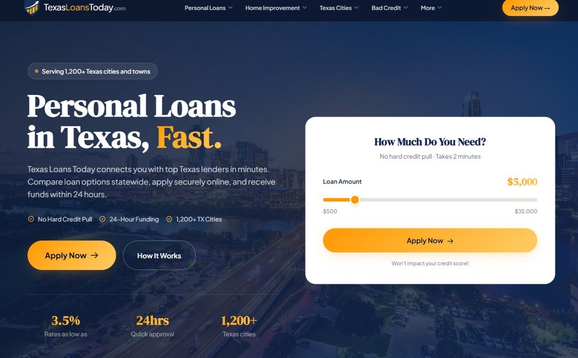 TexasLoansToday – texasloanstoday.com