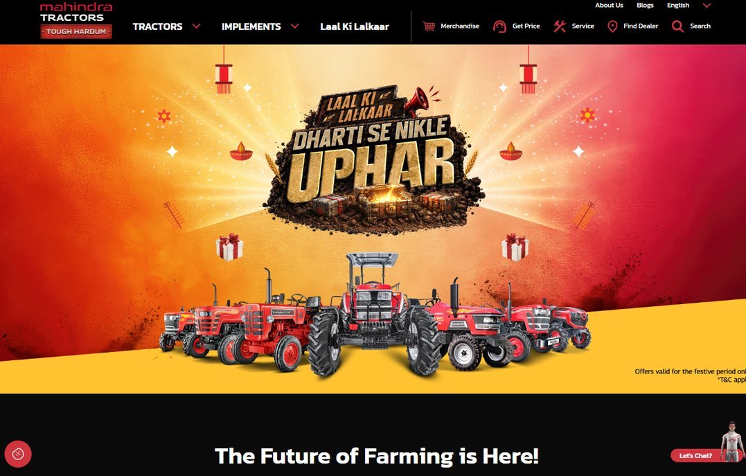 Mahindra – mahindratractor.com
