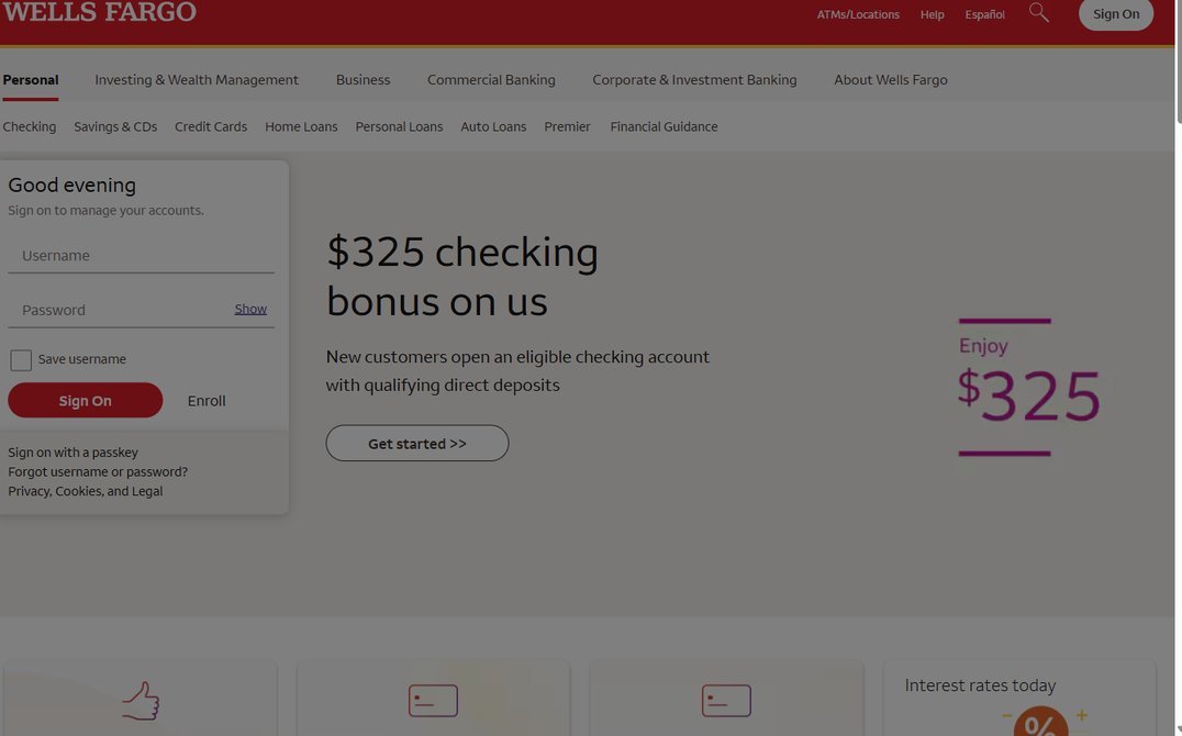 Wells Fargo – wellsfargo.com