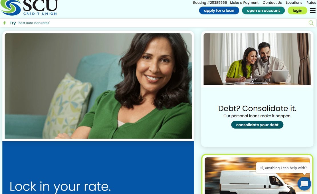 SCU Credit Union – scucu.org