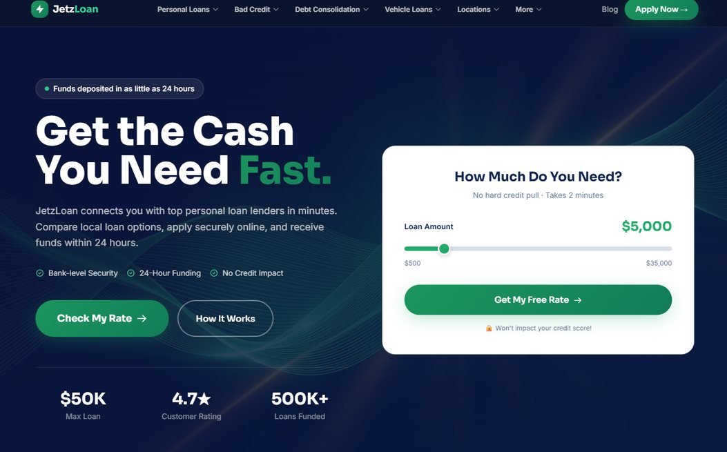 Top 5 Lenders for Bad Credit Loans in New York: 2026 Rankings JetzLoan – jetzloan.com